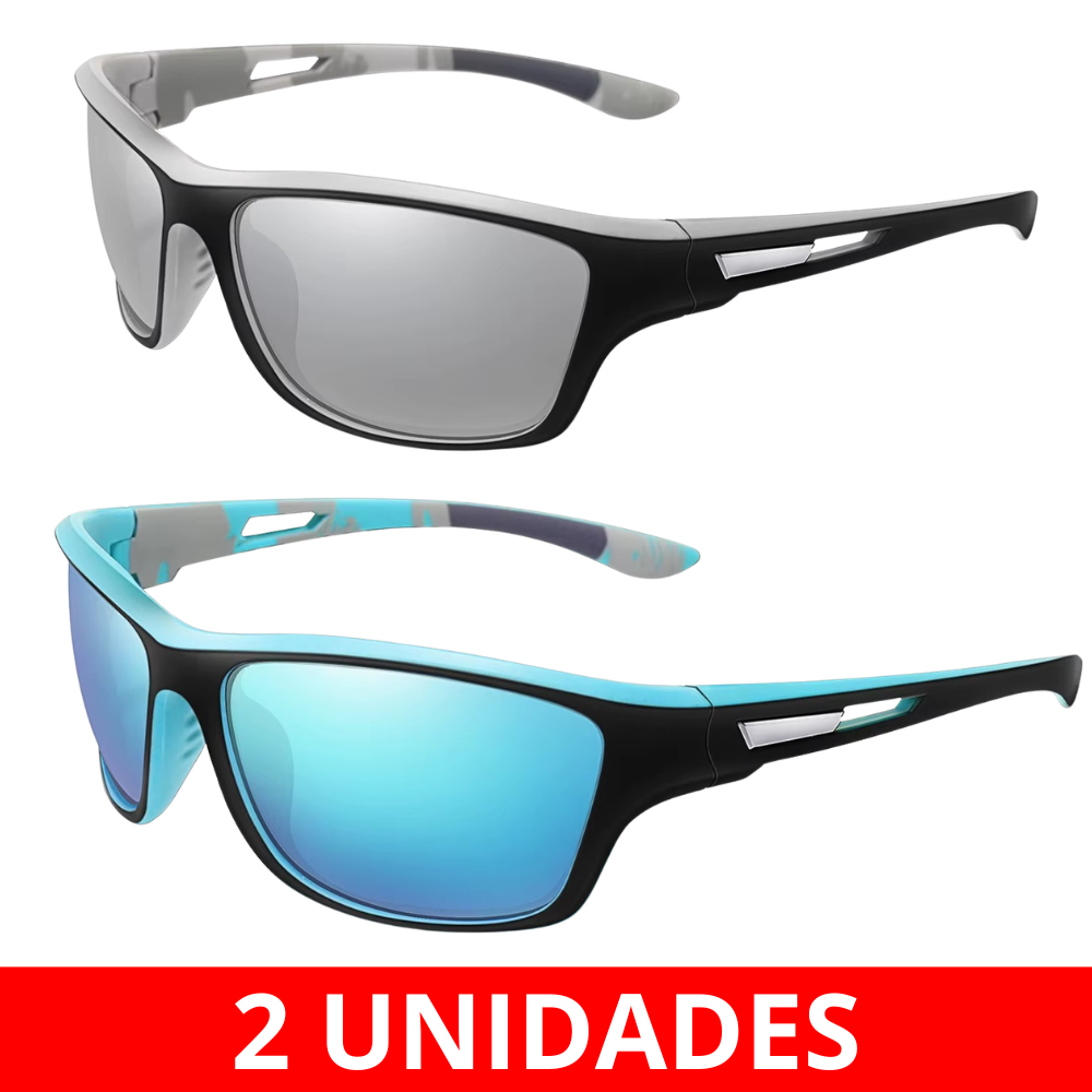 Óculos de Sol Masculino de Pesca Polarizado - Compre 1 Leve 2 - FishingEco