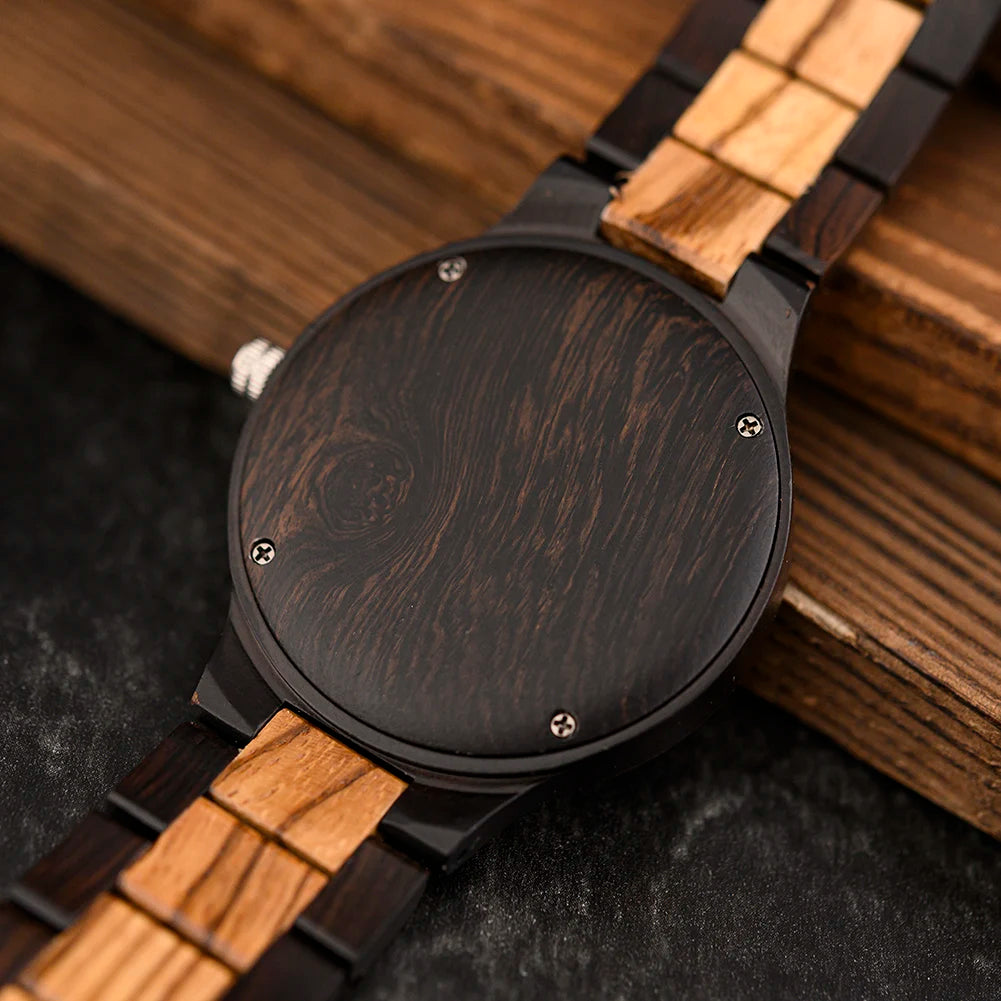 Relógio de Bambu - Bambu Symbol Viking