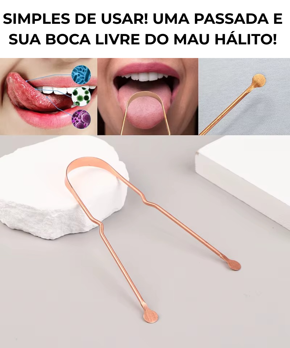 Raspador de Lingua Ecológico - Kit Econômico
