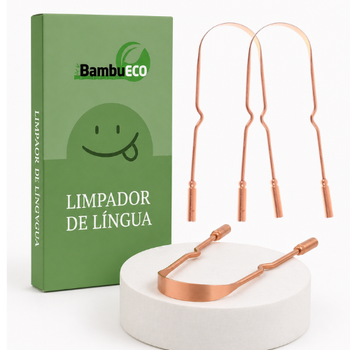 Raspador de Lingua Ecológico - Kit Econômico