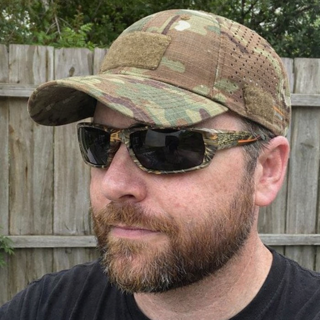 Boné + Óculos de sol de Pesca - Adventure Cap